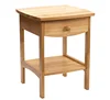 Home Furniture Wood Nightstand With a Drawer Storage Cabinet Study Table For Children