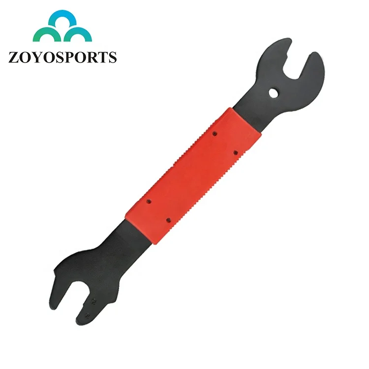 

ZOYOSPORTS Bike Accessories MTB 15mm 16mm/15mm 17mm Bike Spanner Repair Multi Bicycle Pedal Wrench Tool, Black