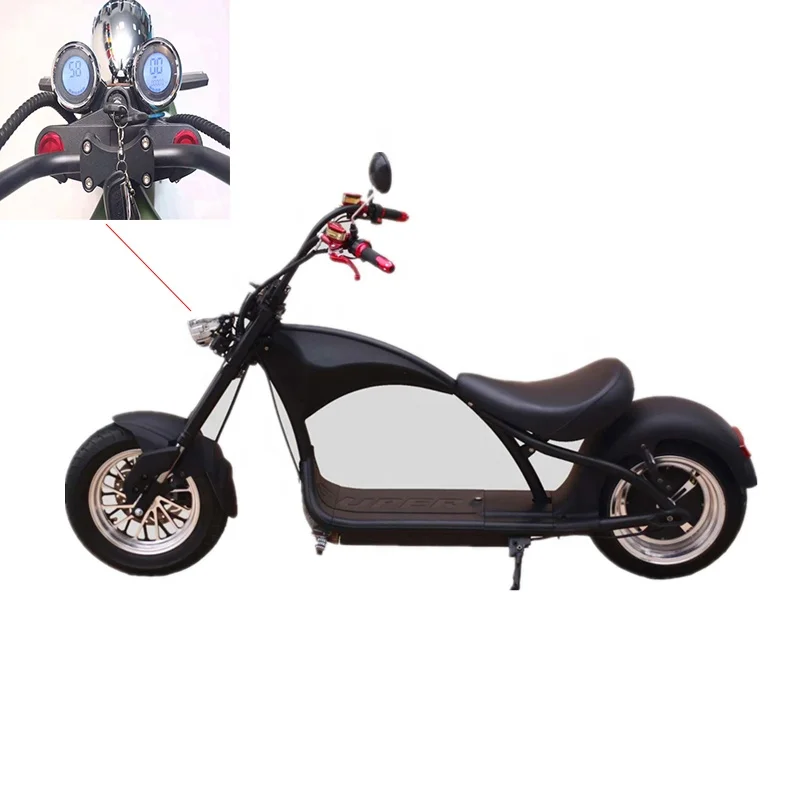 1500w New arrival sports adult 19inch 60v Voltage citycoco scooter 2 wheel electric motorcycle for outdoor