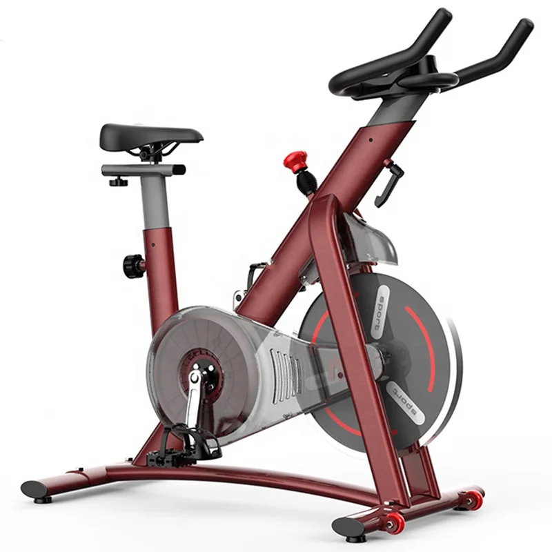 

2021 best selling profesional gym hot sale indor wirh digital screen spinning bike fitness recumbent exercise bike, Red/gray
