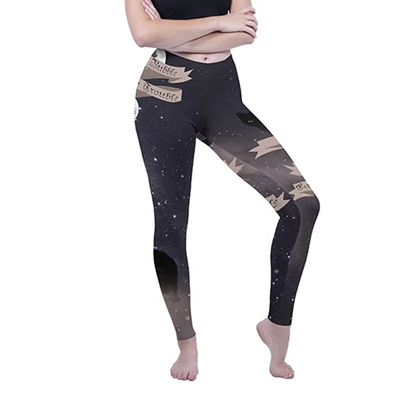 

Zohra custom printed logo women legging pants super stretch spandex polyester ladies fitness legging pants, Varioius