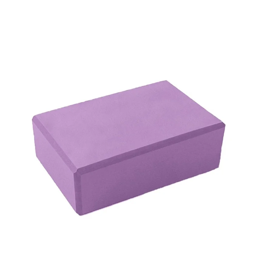 

New Product Wholesale Custom Private Label High Density Eco-Friendly Recycled Foam EVA Yoga Block, Purple / pink / blue / black / orange / green (optional)