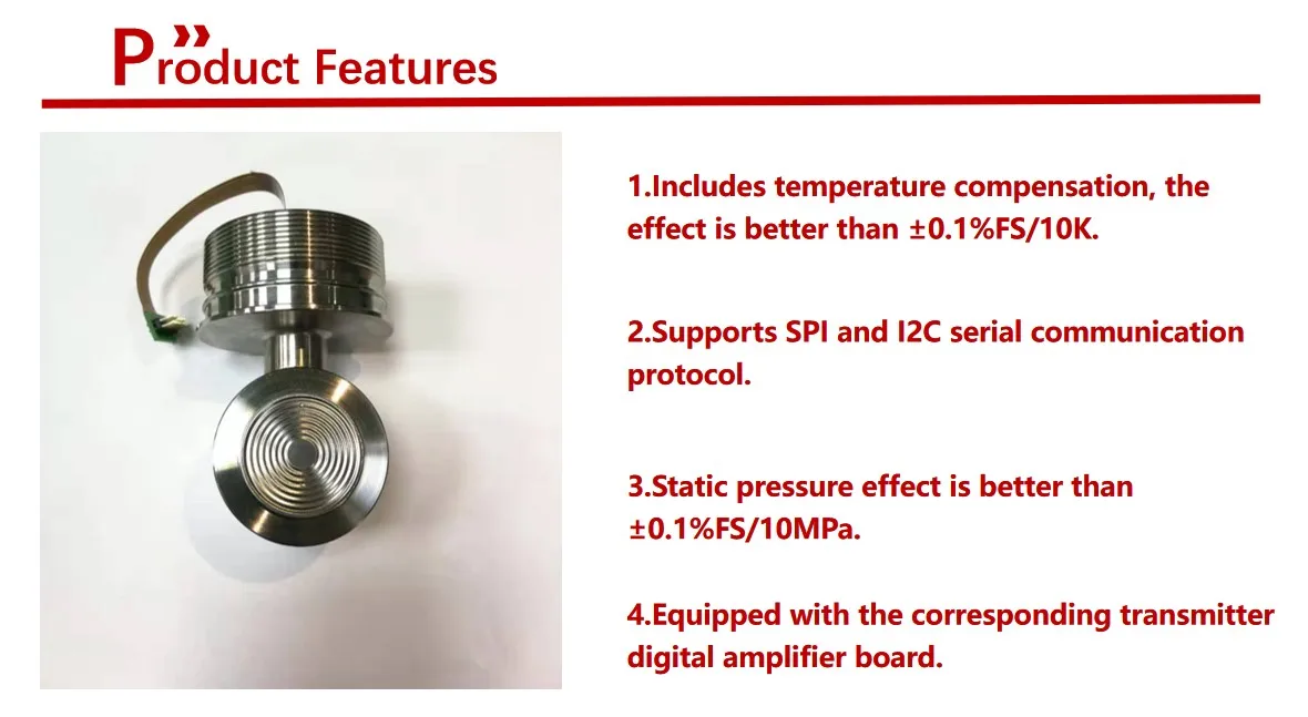 I2c Output Digital Differential Pressure Sensor Buy Differential