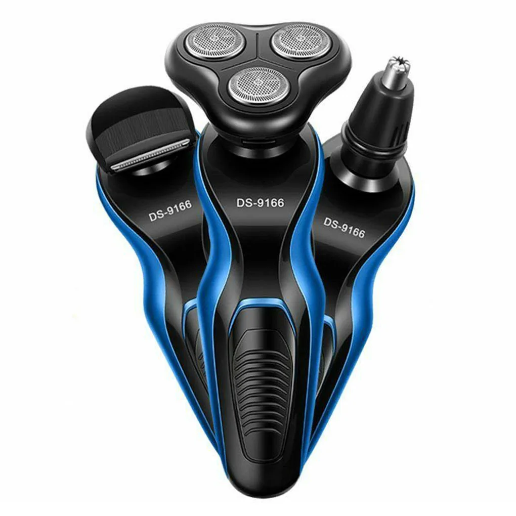 

Electric Shaver USB Shaver 4 in 1 Beard Razor 6D3 Blade Nose Nose Hair Trimmer Rechargeable Shaver