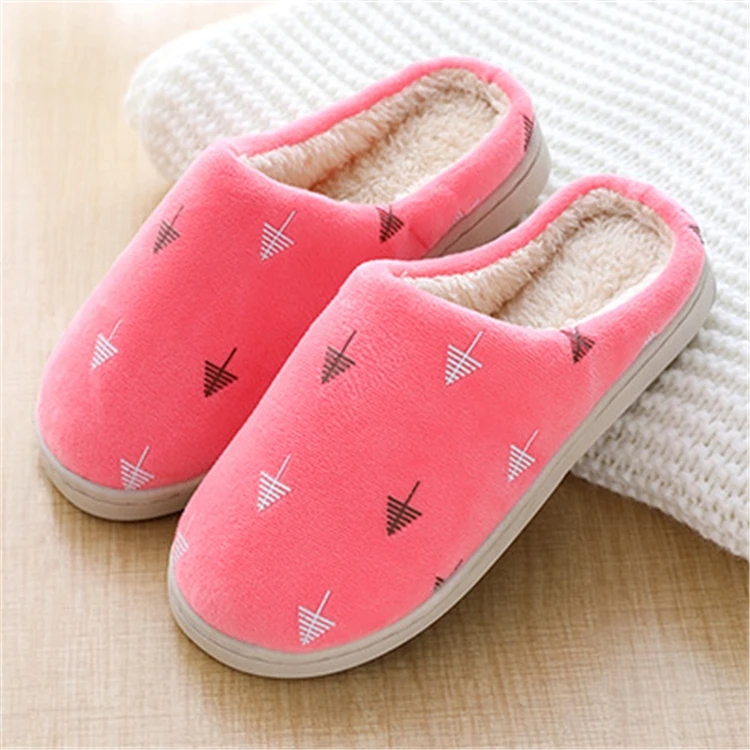 

New style cotton slippers women thick bottom winter couple household indoor warm cotton slippers, Pictures