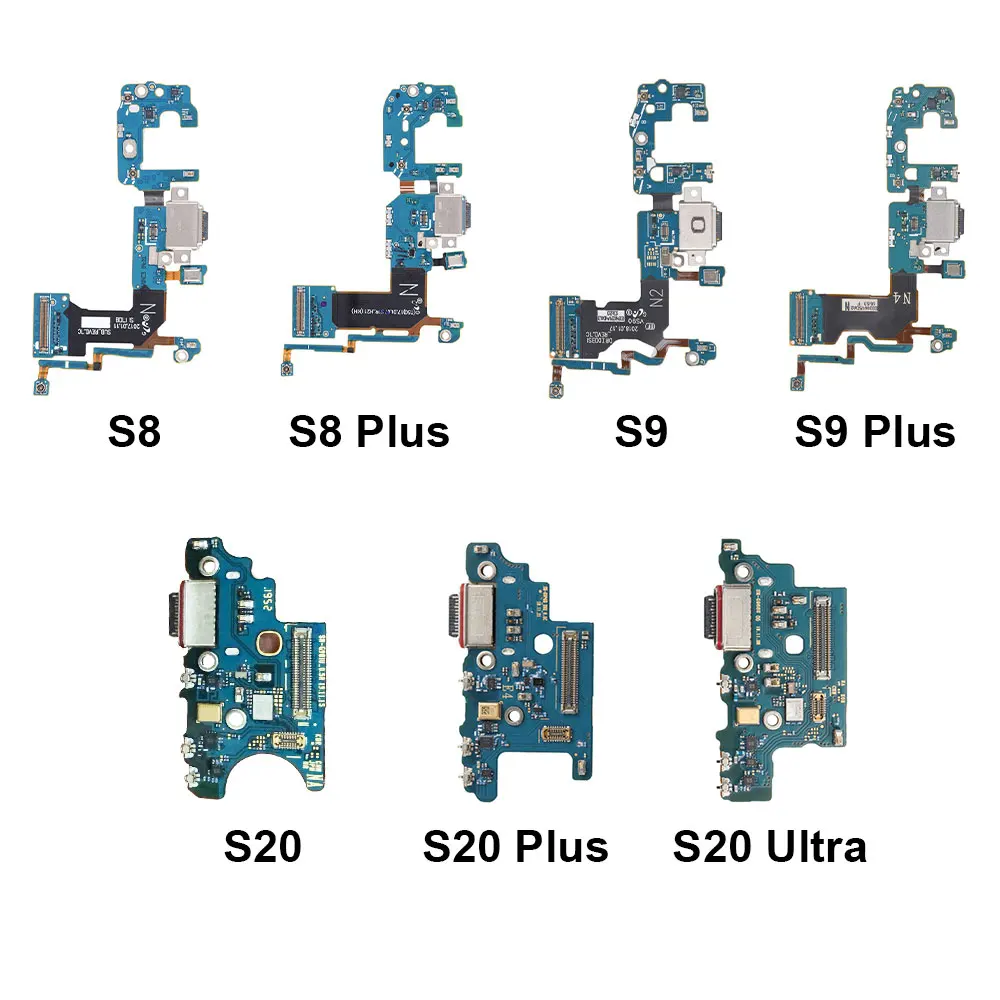 

Mobile Phone Flex Cables for Samsung S8 S9 S10 S20 S21 Plus Ultra Dock Charging Flex OEM Dock Connector Flex Wholesale Elekworld