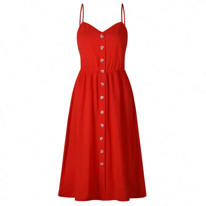 

Real simple sleeveless dress, Customized color