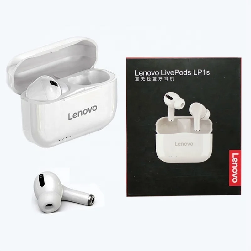 

China Earphones Lenovo Earbuds Tws Audifonos-Bluetooth Inalambr Fone De Ouvido Sem Fio Auriculares Inalambricos Lenovo Lp1s