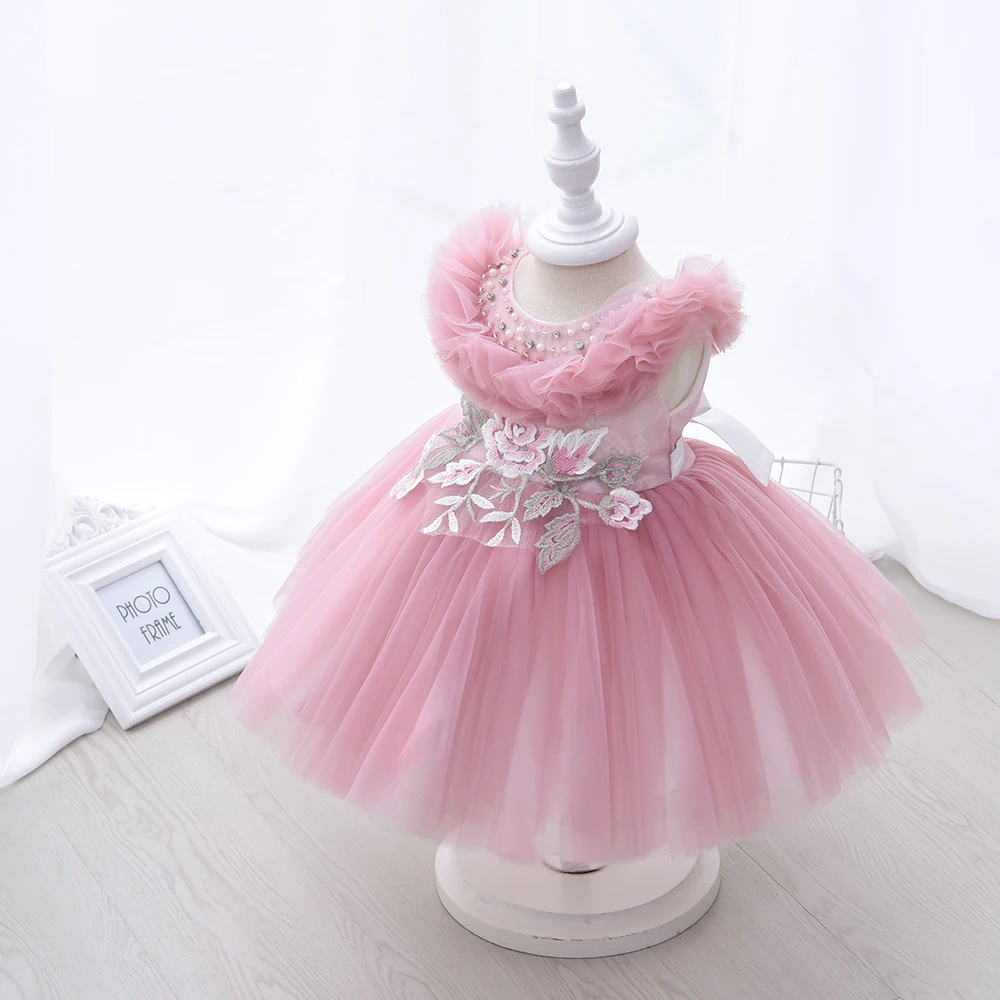 

Latest children fashion kid flower girl baby dress, Custom colors