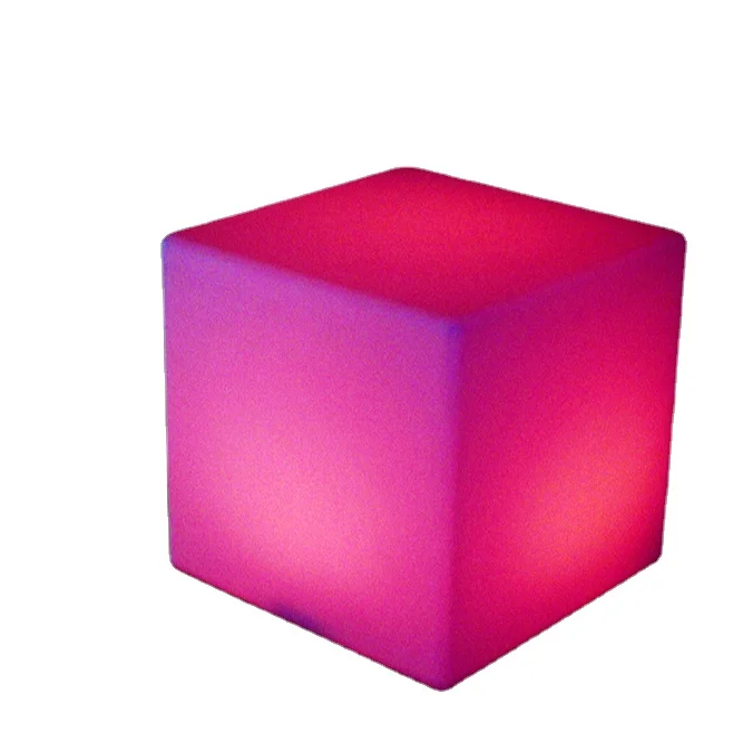 New type outdoor portable lighting seven-color mini led L35*W35*H35 cube camping light