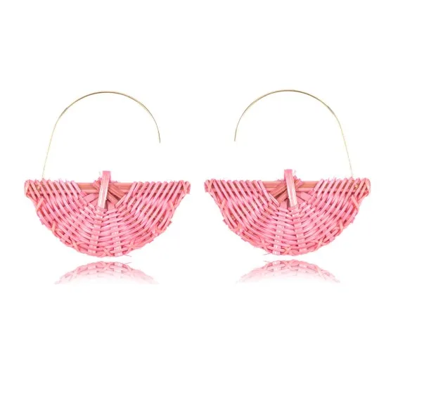 

New jewelry ear ring women handmade woven earrings, As picture