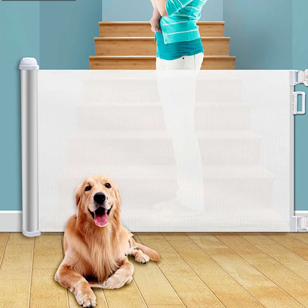 

2021 new child pet safety gate for baby safety pressure gate Adjustable safety bed rail