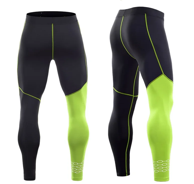 Wholesale 4 Needles Flatlock Seam Men's Compression Tights,Compression ...