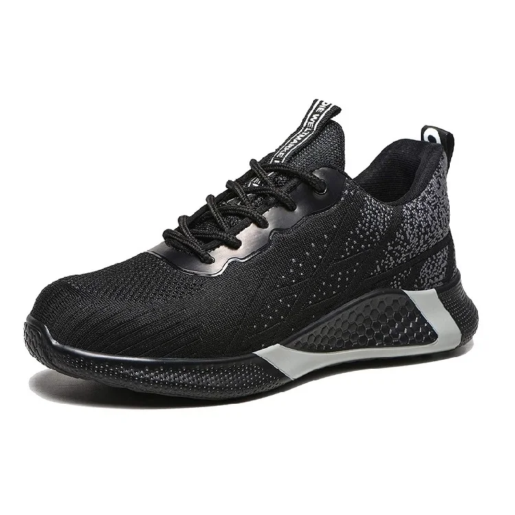 

Wholesale Breathable Men Work Boot Casual Trainers Steel Toe anti-smash shoes men