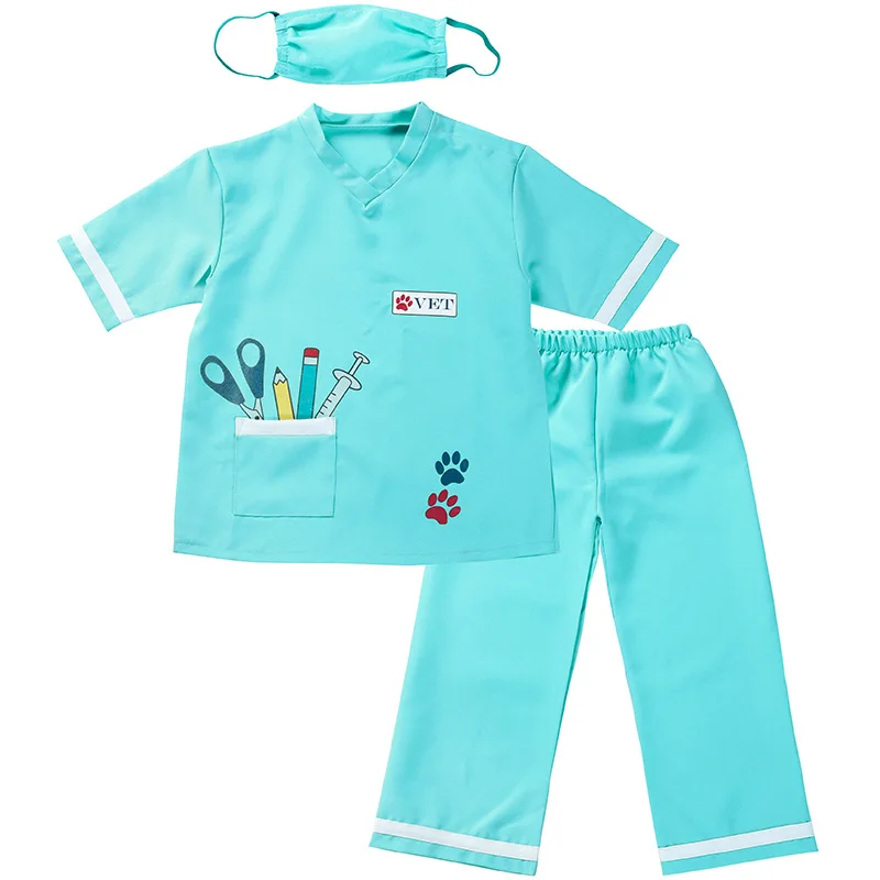 Niño Unisex Ropa De Médico-veterinario Papel Juego De Halloween Traje De  Los Niños Veterinario Mascota Médico Traje - Buy Los Niños Veterinario  Mascota Médico Traje,Veterinario Papel Jugar Veterinario Traje,Halloween  Niños Veterinario Mascota