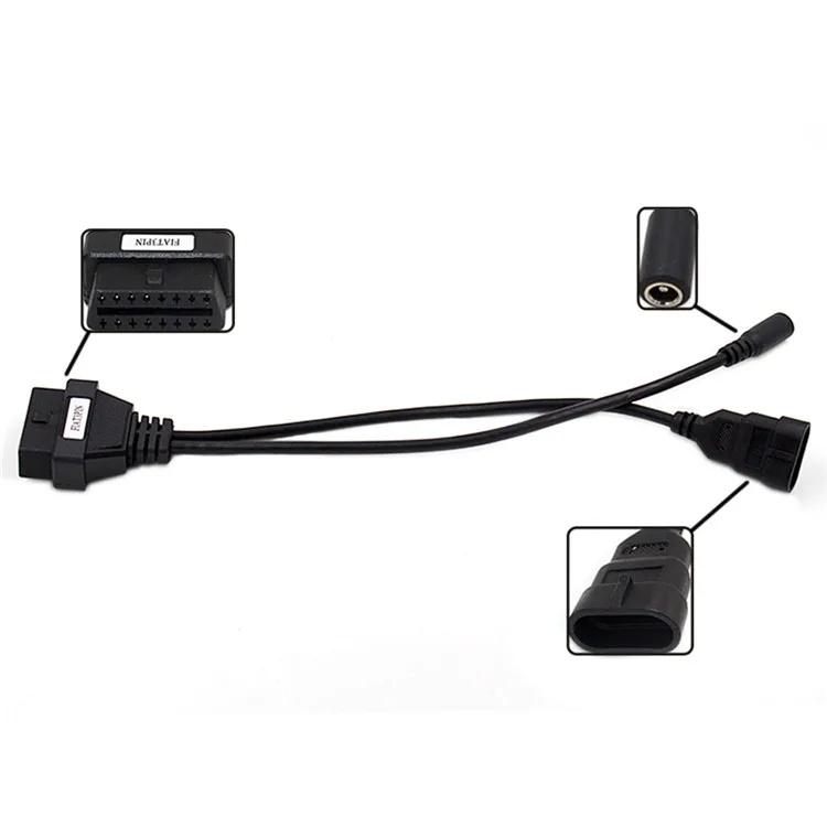 Hot Seller Full Pin Obd Car Cable Set Obd1 To Obd2 Adapter Obd Ii Cable Adapter 8 In1 Cable