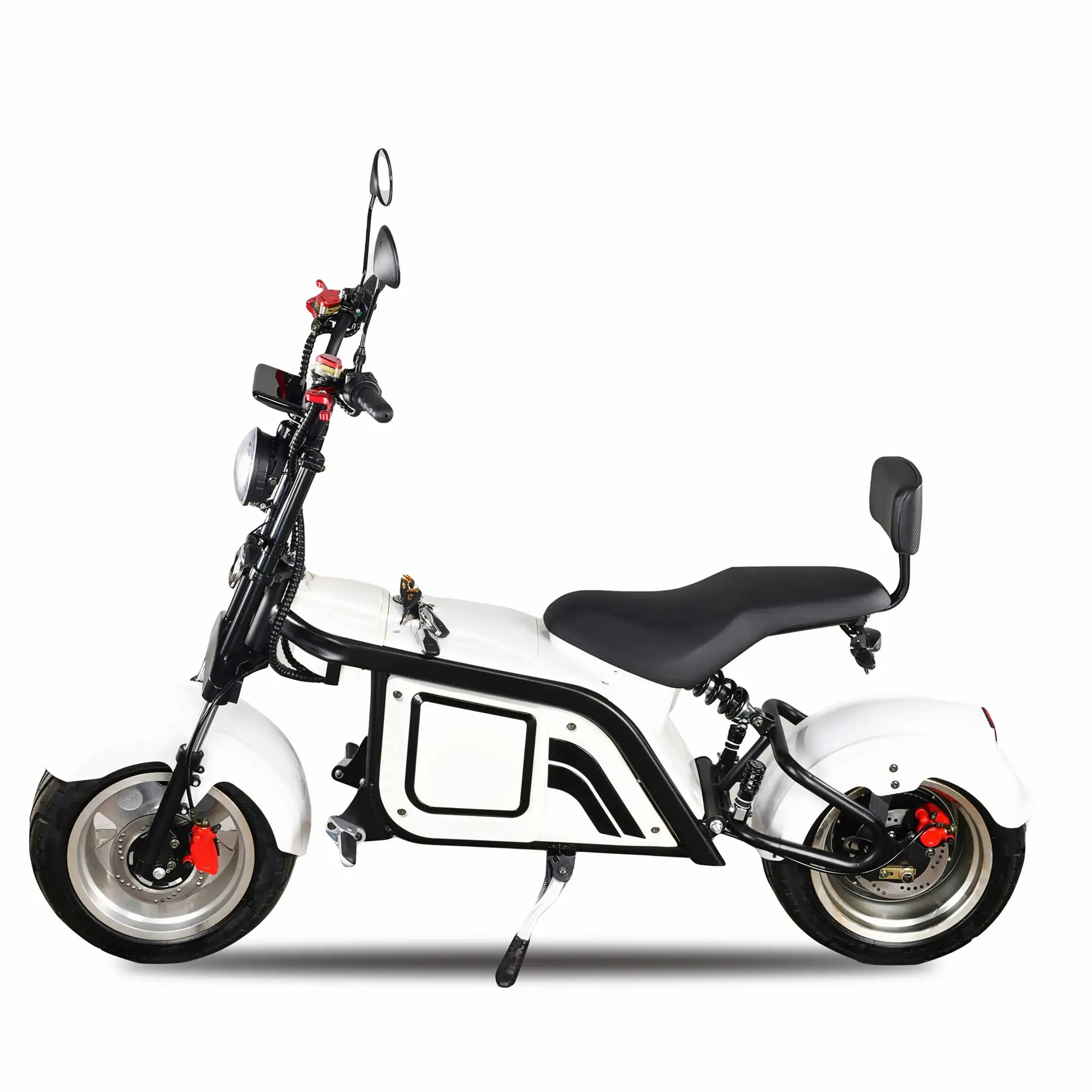 

Electric Scooter EEC/COC Double Seats Citycoco EU Warehouse 1500W Double Batteries Good Quality