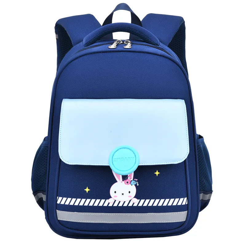 

2022 simple student children's schoolbag spine reduction shoulder bag waterproof school bag