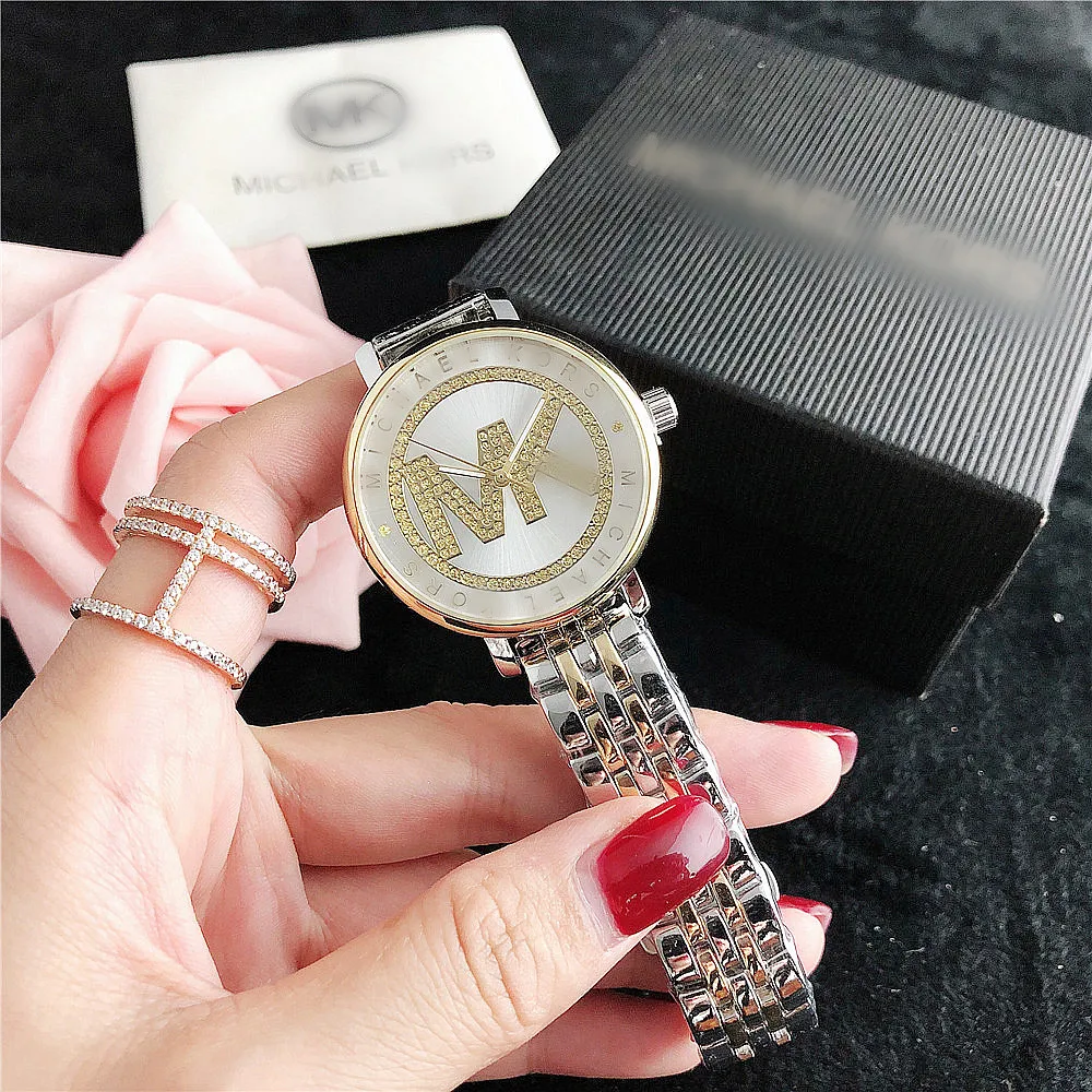 

chain wristwatch for women luxury waterproof watch dropshipping watches mens marble watches woman wristwatches set bracelet, Multi colors