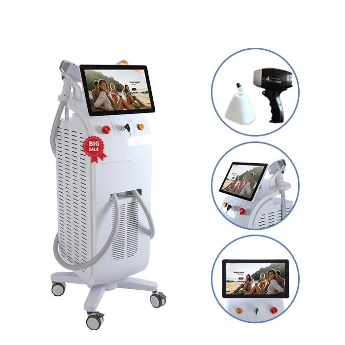 

Portable Permanent 810nm Diode Laser Hair Removal Machine by Weifang Electronics of good quality