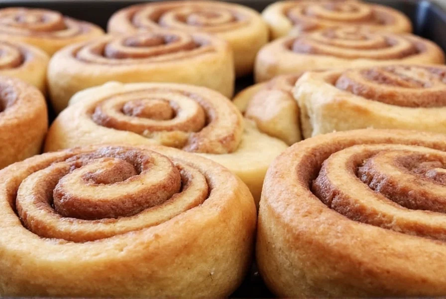 Step-by-step process showing professional cinnamon roll dough preparation and rolling technique