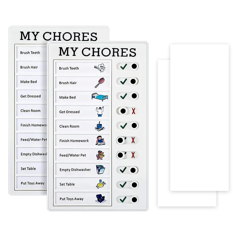 

Bview Art Portable Chore Chart Memo Plastic Message Planer Board For Kids