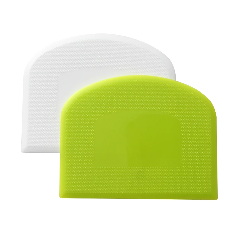 

Soft Silicone Plastic Pastry Cutter Bow Cake Dough Scraper, Custom color