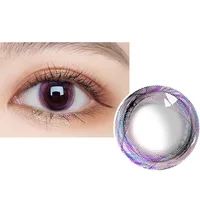 

high quality cheap fancy look cool soft eye dream contacts cosmetic natural 4 tone colored contact lenses for beauty korea