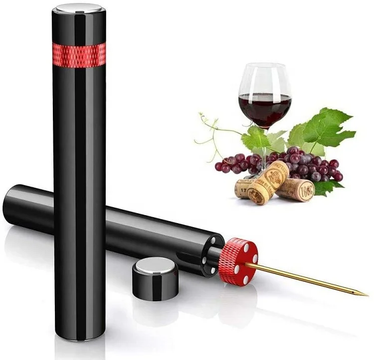 

Sunway As seen on TV Handheld Air Pump Wine Bottle Opener Air Pressure Cork Remover with Gas Needle