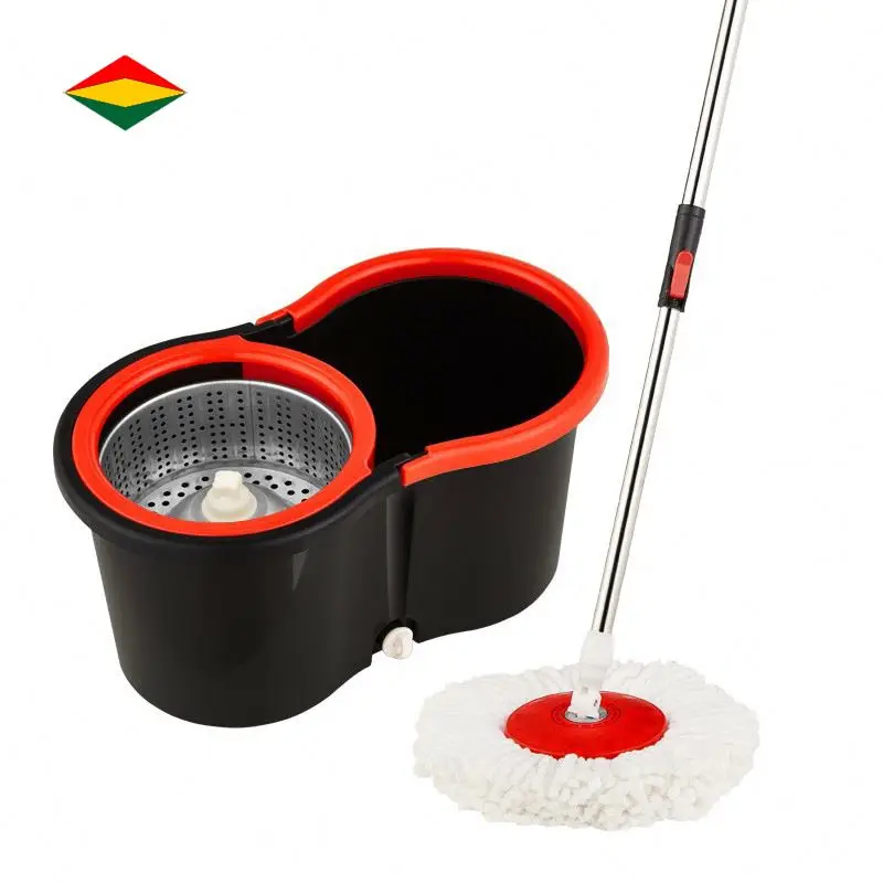 

Hot Sell Cotton Bucket Spin Mop Wet Mops