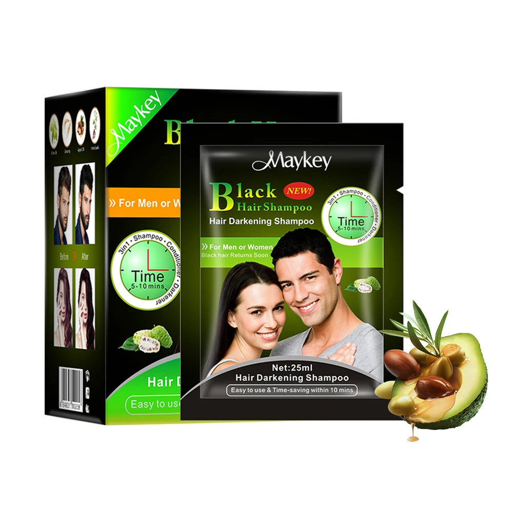 

Halal temporary hair color henna black hair dye darkening shampoo