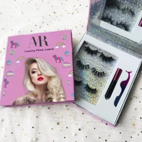 

2019 hot seller box no moq, conffin, triangle, square, rectangle,round customized eyelash packaging