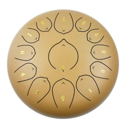 

Dropshipping 8 Inch Steel Tongue Drum 8 Tones Ethereal Drum With 1Pair Mallets + Storage Drum Bag Note Sticks