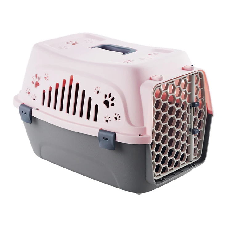 

Free Shipping/Dorp Shipping Solid color portable pet dog and cat outgoing consignment transport cage