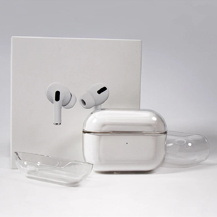 

New Product Beautiful Transparent Protective Case Earphone Cover For Airpods Pro, Multiple color