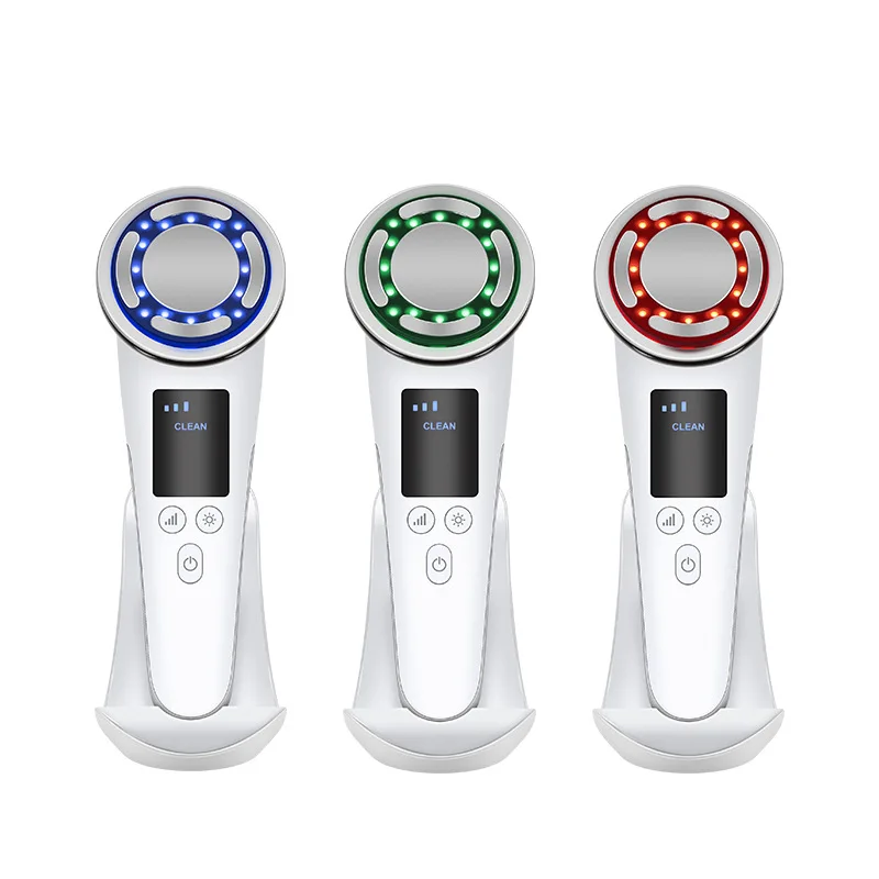 

Hot Cold Pulse Massager EMS Face Lifting Machine Cool Pack Beauty Equipment Skin Care Tools