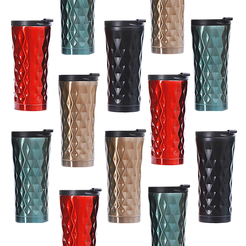 

Best Selling 500ml/17oz Vacuum Insulation Double Wall Stainless Steel Coffee Cup, Customized color