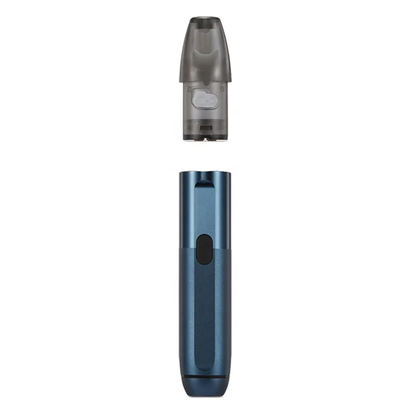 

2021 mod flavour custom batteries refillable empty vape pen, Blue gray navy purple gold