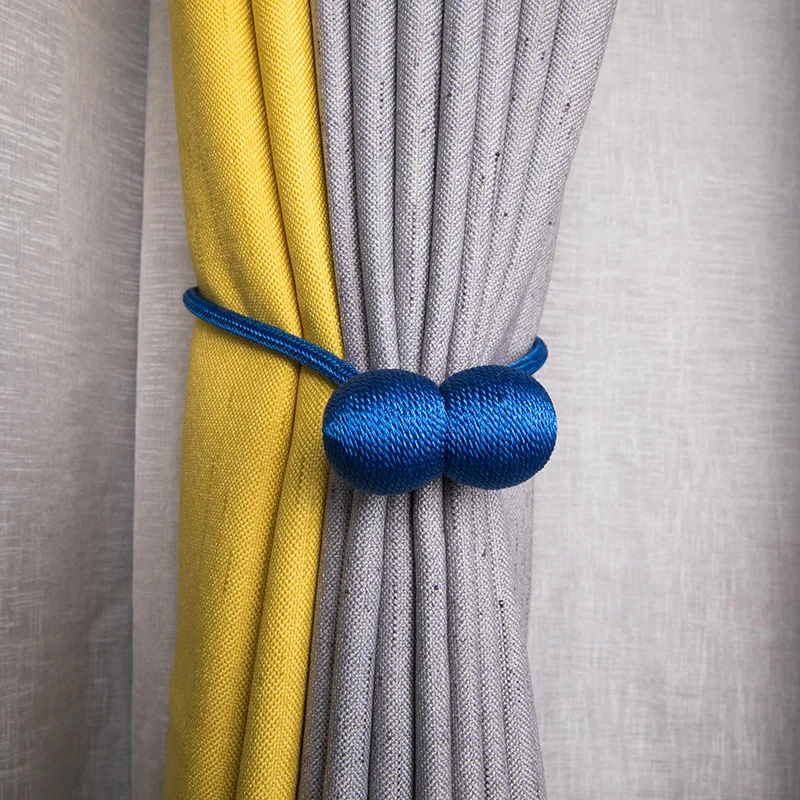 

Colorful magnetic curtain buttons curtain accessories magnetic curtain tiebacks modern.
