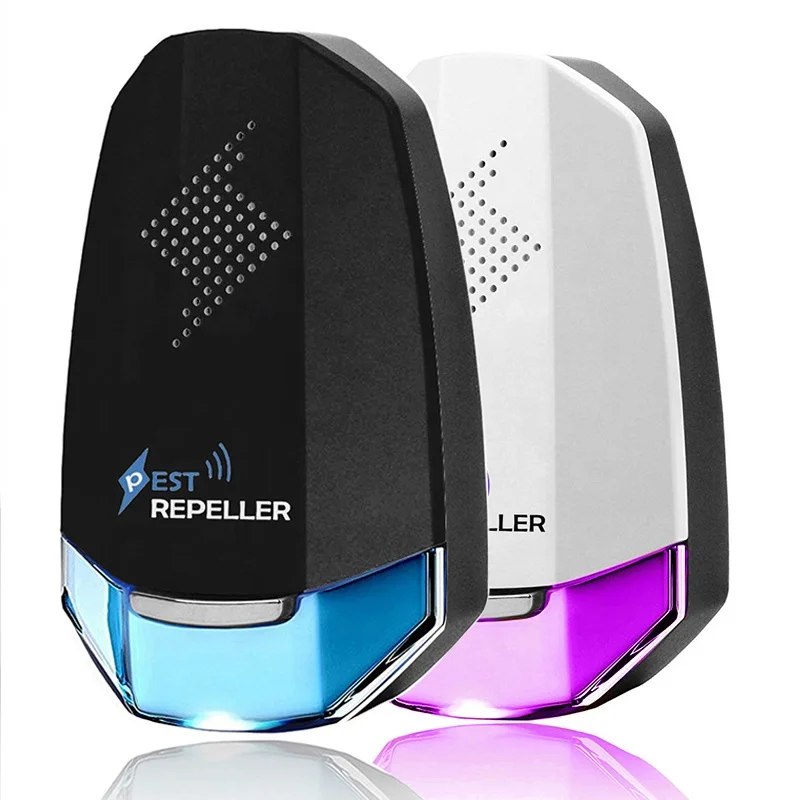 

Best Seller Ultrasonic Pest Control Mosquito Repellent, Ultrasonic Pest Repeller Repellent Electric Mosquito Killer, Pest, White/black