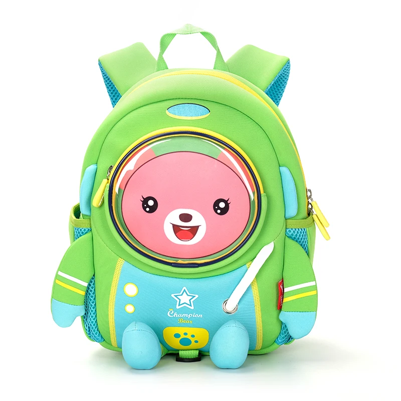 

Boy School Bag Children Animal Kids Waterproof Backpack, Dark blue