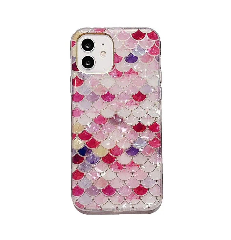 

Gradient Colorful mermaid phone case for iPhone 11 pro max, 2 colors