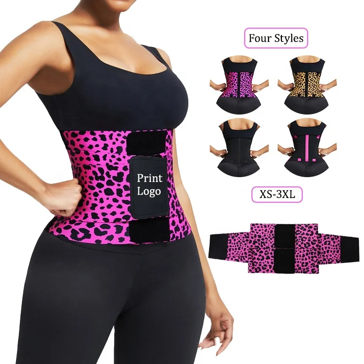 

HOT SALE BBL sheath HEXIN Hot Sale Unisex High Leopard Slim Belt Tummy Control Waist Cinchers Plus Size Waist Trainer Fajas Colombianas