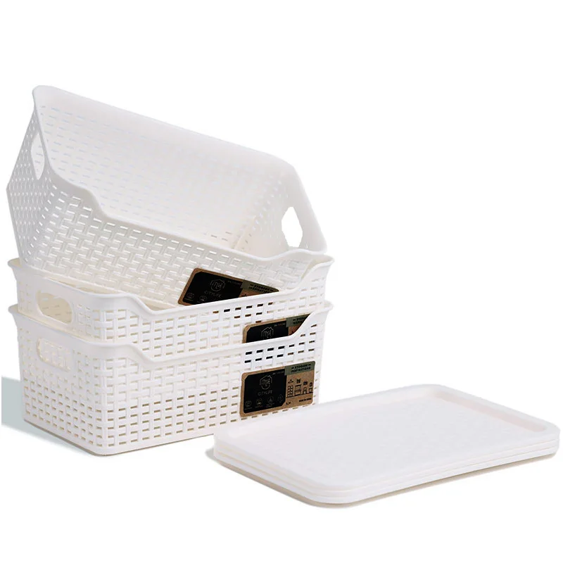

Citylife Easy Carrying Convenient Storage Organizer Box Basket Bin Lid Toy Storage Organizer Baskets