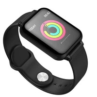 

2019 touch screen Waterproof Sport B57 men women smart watch bracelet with Heart Rate Monitor Fitness Tracker