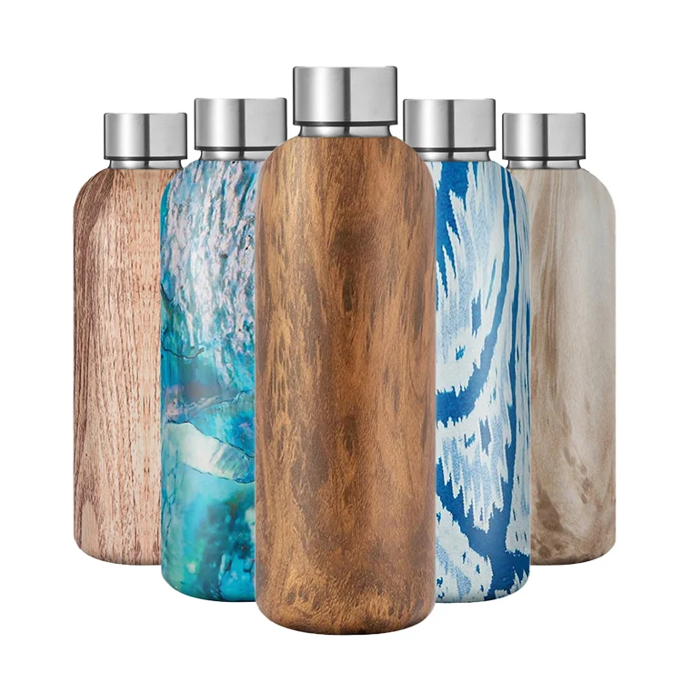 

750 ml wine bottles stainless steel outdoor insulated water bottle double wall vacuum cup, Customized color