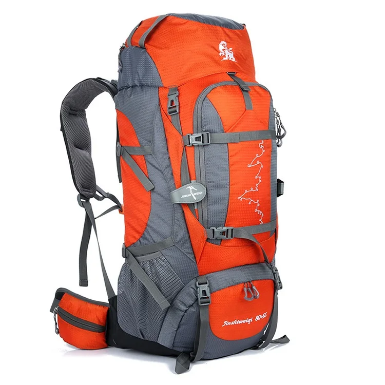 

Travelling Hiking Backpacking Waterproof Skin Pack 80L Custom for Women/ Men Backpack, 6 colors