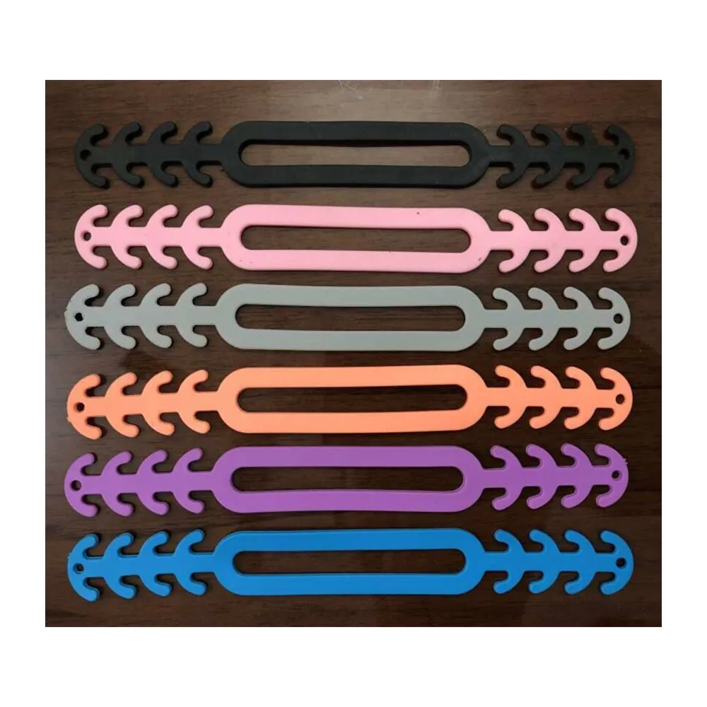 

silicone gel TPR face mask holder extender strap, Stock colors