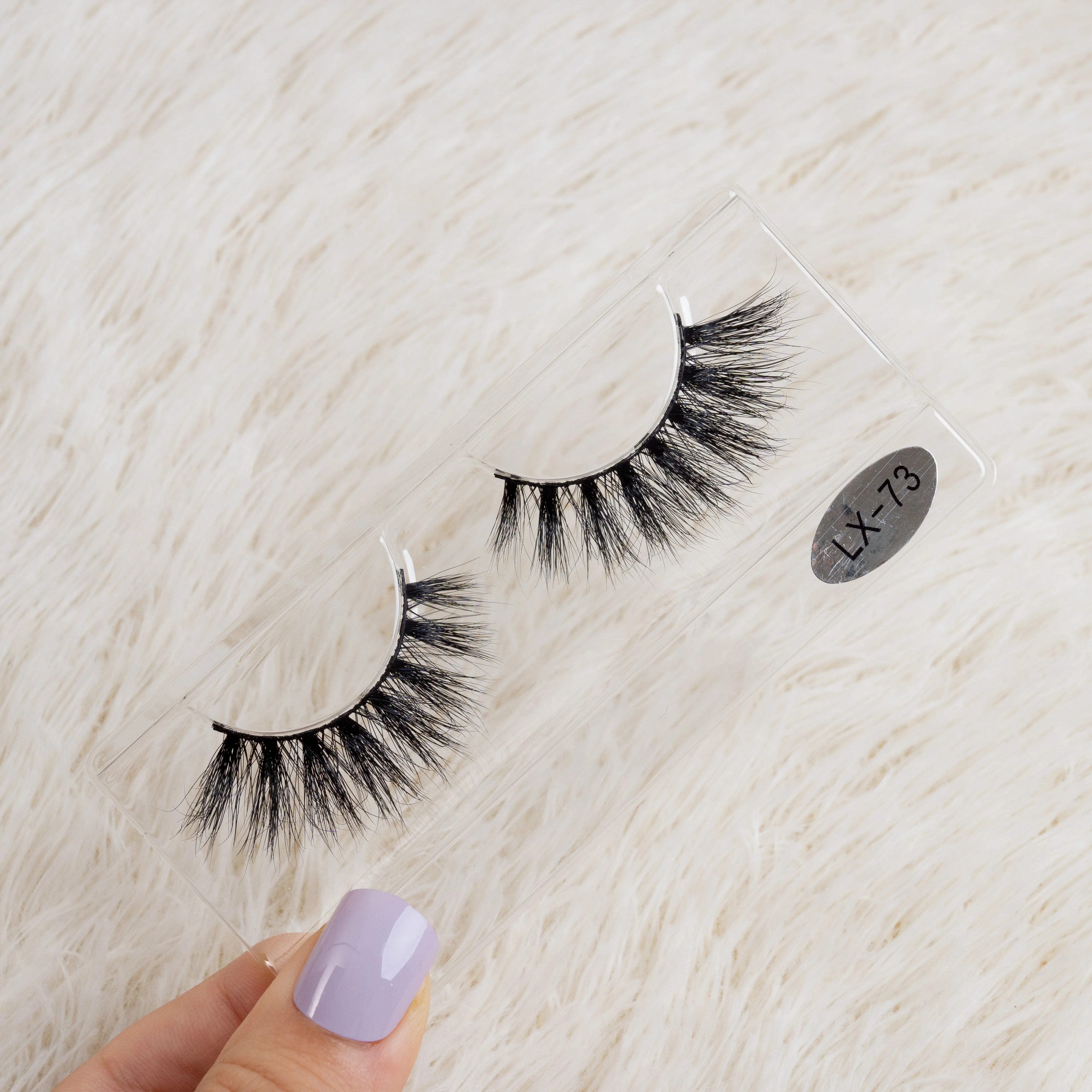 

wholesale 25mm 100% mink eyelashes vendor, Black color, colorful color also available