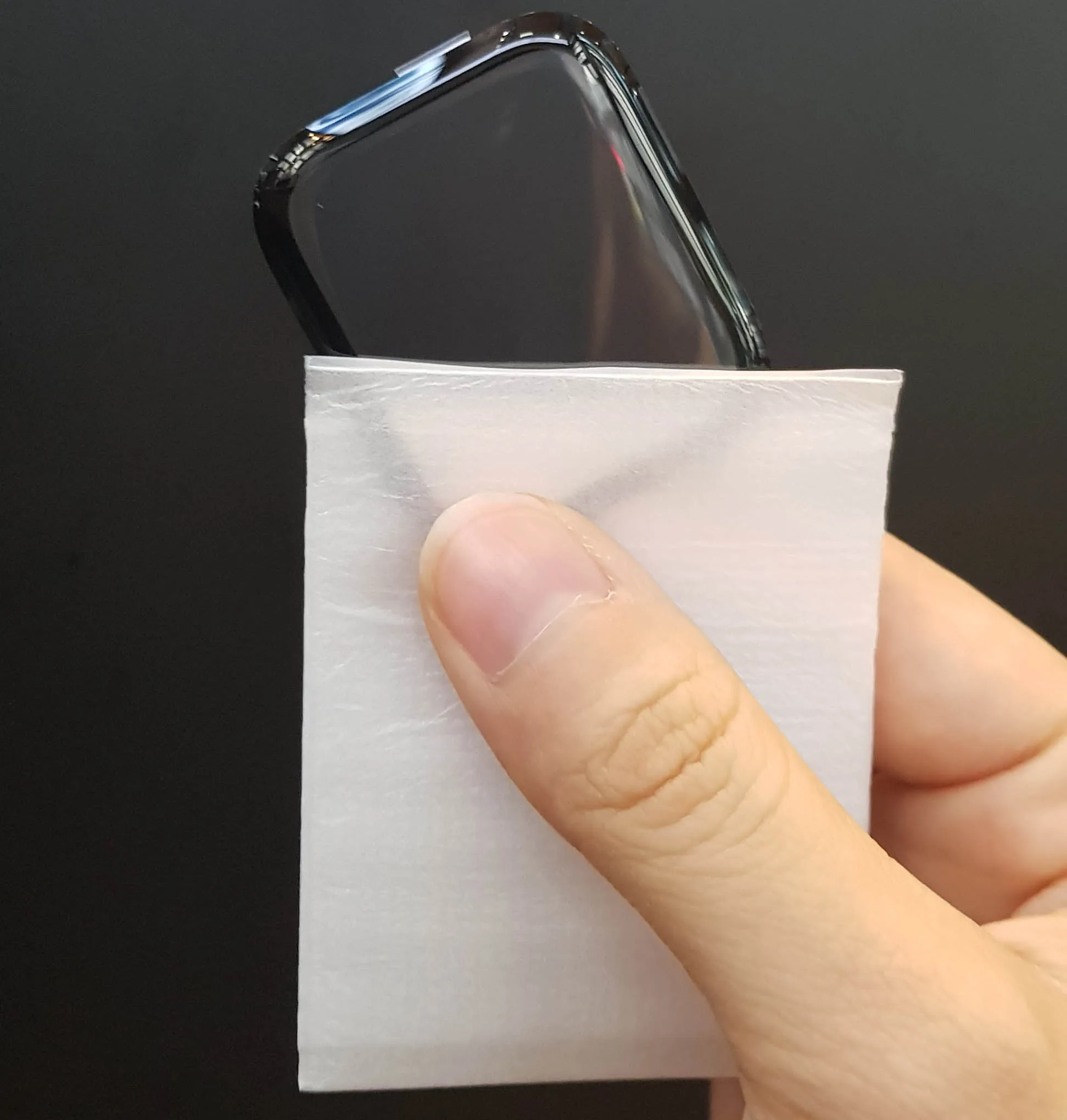 

HD Clear Curved Flexible Watch Protective Film Screen Protector for iwatch watch screen protector, Black